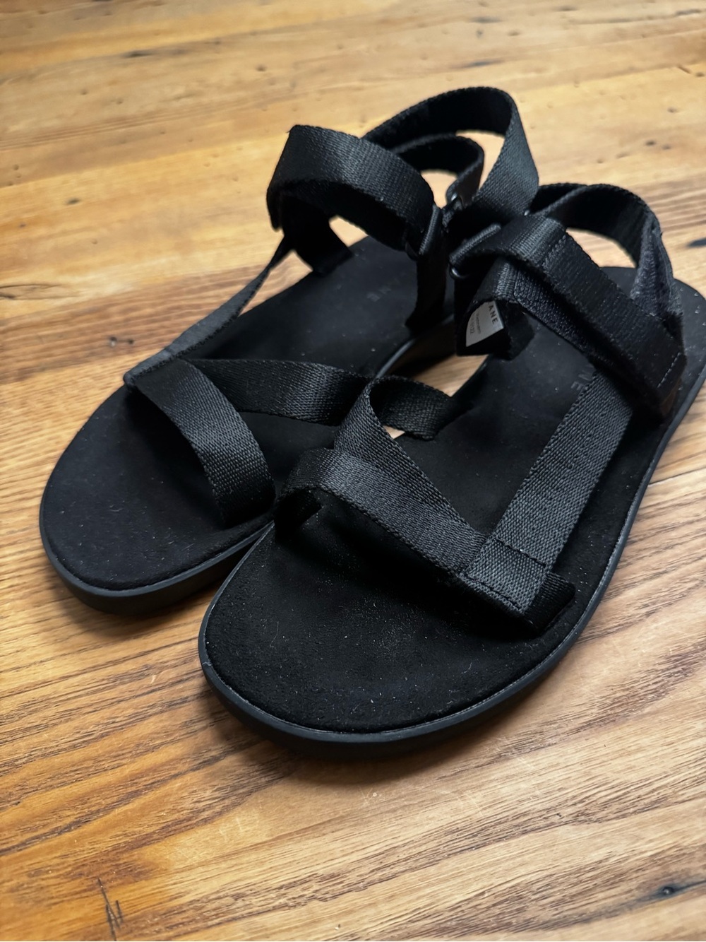 Everlane Black Sandals
